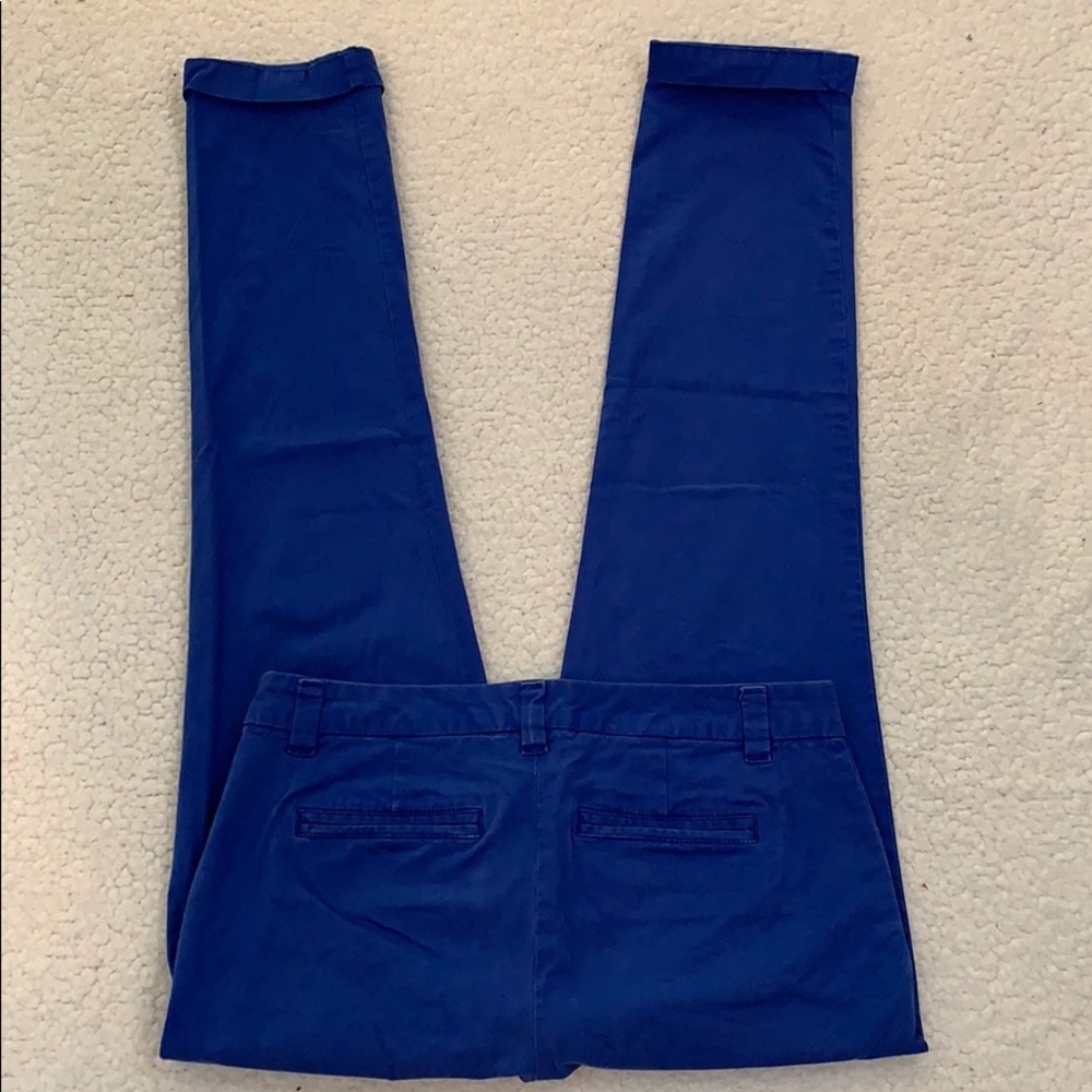 GAP Broken-In Straight Blue  Khakis by GAP  Sz 0